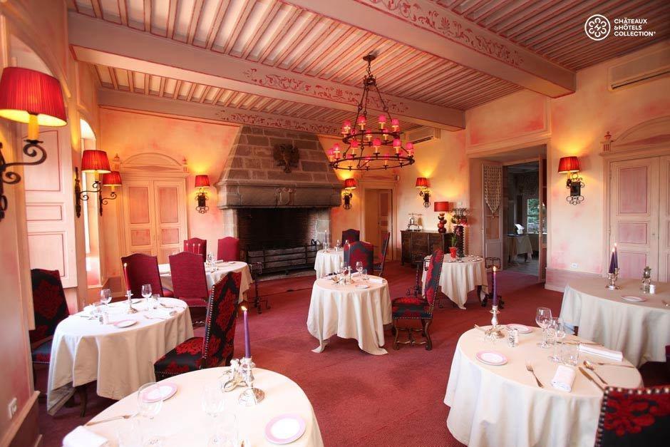 Hotel Chateau De Castel Novel - Les Collectionneurs Varetz Restaurace fotografie